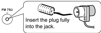 ONKYO SKC-940C - Connecting the Indoor FM Antenna - 1