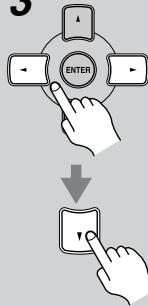 ONKYO SKC-940C - Use the Up and Down [▲]/[▼] buttons to select "5. Audio Adjust," and then press [ENTER]. - 1