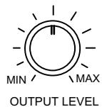 ONKYO SKF-520F - Setting the Subwoofer Level - 1