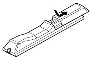 ONKYO SKF-940F - Installing the Batteries - 1