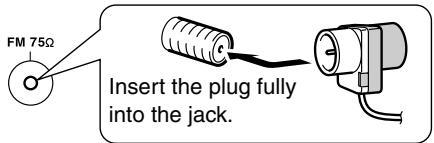 ONKYO SKF-940F - Connecting the Indoor FM Antenna - 1