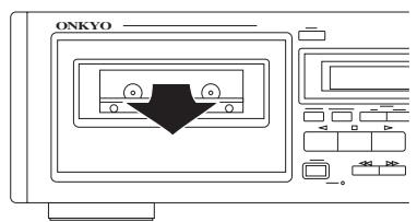 ONKYO TA-RW255 - To play a tape - 3