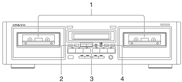 ONKYO TA-RW255 - Tape dubbing - 1