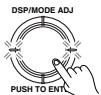 ONKYO TX-DS595 - Press the jog dial or the cursor button on the remote controller. - 1