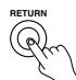 ONKYO TX-DS595 - Press the RETURN button. - 1