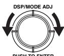 ONKYO TX-DS595 - When turning the jog dial - 1