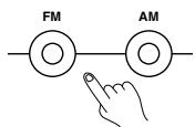ONKYO TX-DS595 - Tuning into a radio station - 1