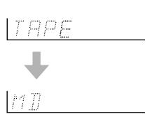 ONKYO TX-DS595 - Changing the display: - 1