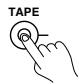 ONKYO TX-DS595 - Changing the display: - 2
