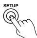 ONKYO TX-DS595 - Press the RETURN button. - 3