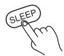 ONKYO TX-DS595 - Using the sleep time (Remote controller only) - 1