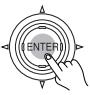 ONKYO TX-DS595 - Press the jog dial or the ENTER button on the remote controller. - 2