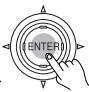 ONKYO TX-DS595 - Press the jog dial or ENTER button on the remote controller. - 10