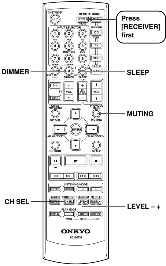 ONKYO TX-SR504 - XM Radio Messages - 1