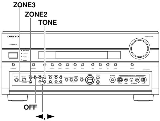 ONKYO TX-SR805 - Utiliser la zone 2 et zone 3 - 1