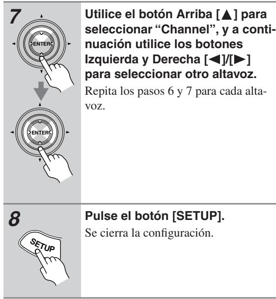 ONKYO TX-SR805 - Utilice los botones Arriba y Abajo [▲]/[▼] para selectionar una fecuencia y a continuación utilise los botones Izquierda y Derecha [▲]/[▶] paraURTAR o ampliar esta fecuencia. - 1