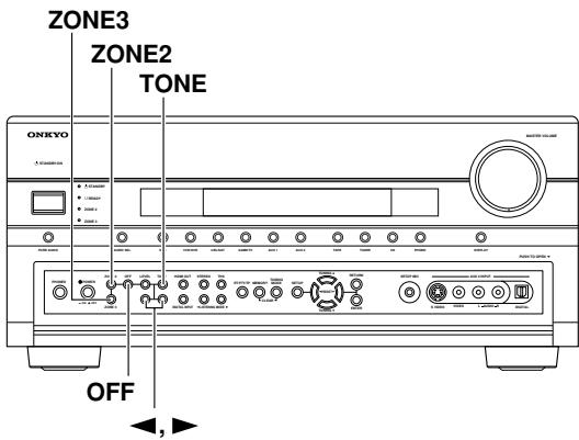 ONKYO TX-SR805 - Utilizar la Zona 2 y Zona 3 - 1