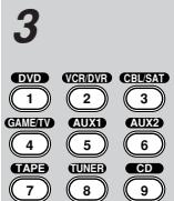 ONKYO TX-SR805 - Entrer un code de télécommande - 3