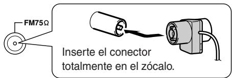 ONKYO TX-SR805 - Instale la antenna FM, como se muestra. - 2