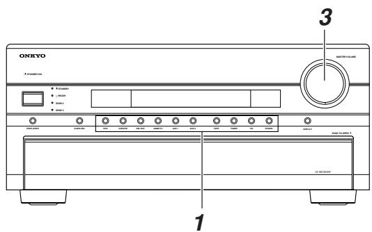ONKYO TX-SR805 - Funcionamento Basics del receptor AV - 1