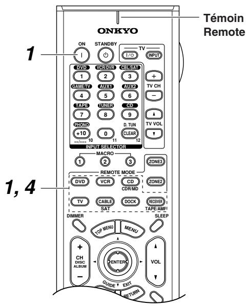 ONKYO TX-SR875 - Apprentissage des commandes - 1