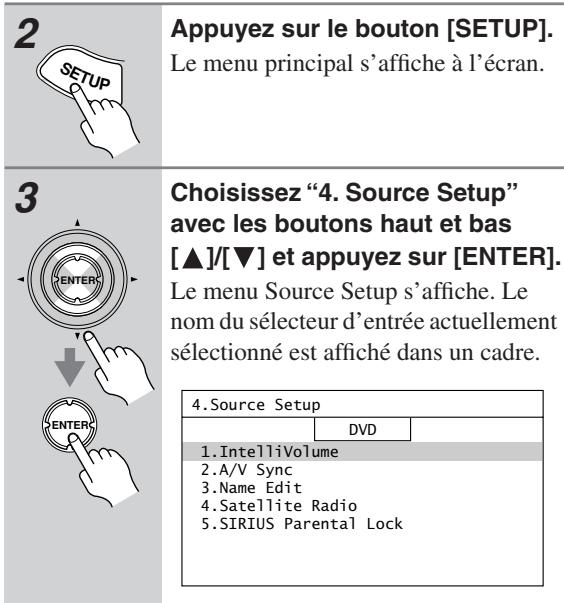 ONKYO TX-SR875 - Réglage de source - 2