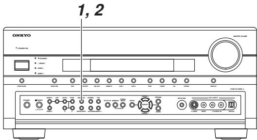 ONKYO TX-SR875 - Utilizar el botón HDMI OUT - 1