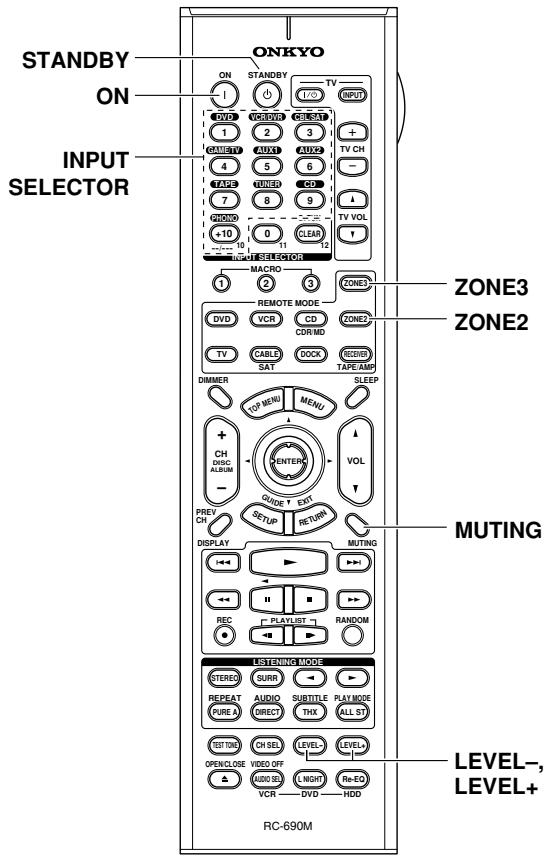 ONKYO TX-SR875 - Utilizar la Zona 2 y Zona 3 - 2