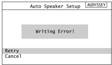 ONKYO TX-SR875 - Error de guardado - 1