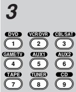 ONKYO TX-SR875 - Introducir un número de control remoto - 3