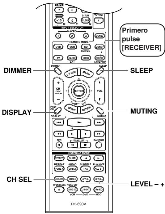 ONKYO TX-SR875 - Eliminar programaciones - 2