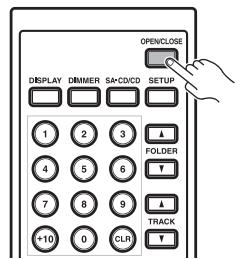 ONKYO C-S5VL - Press the  to close the disc tray. - 2