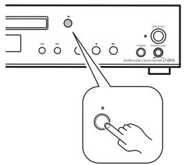 ONKYO C-S5VL - Press the  to close the disc tray. - 1