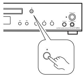 ONKYO C-S5VL - Press the  to open the disc tray. - 1