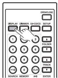 ONKYO C-S5VL - Change the Displayed Information - 2
