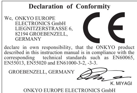 ONKYO C-S5VL - For European Models - 1
