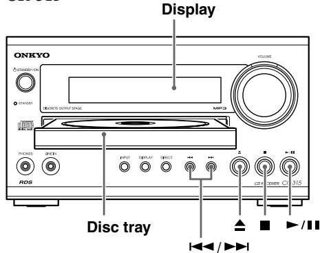 ONKYO CR-315 - Input Source Name Abbreviations - 6
