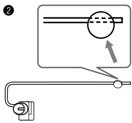 ONKYO CR-315 - Adjusting and installing the FM antenna - 2