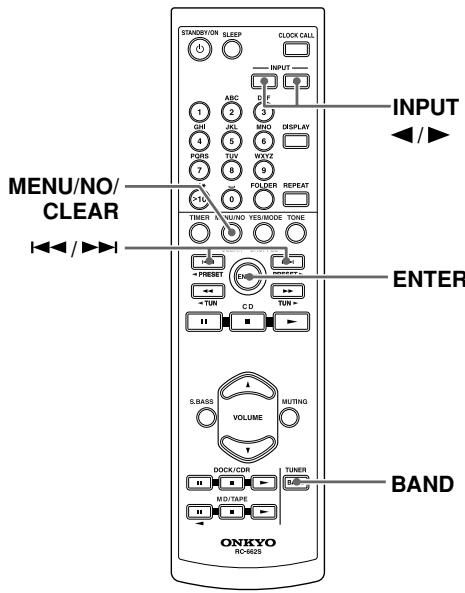 ONKYO CR-315 - Presetting FM Stations Automatically (Auto Preset) - 1