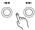 ONKYO CR-315 - Selecting Tracks (CR-315) - 1
