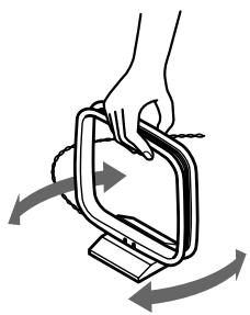 ONKYO CR-315 - Adjusting the AM antenna - 1