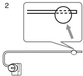 ONKYO CR-325 - Adjusting and installing the FM antenna - 2