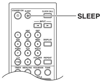 ONKYO CR-525 - Using the Sleep Timer - 1