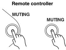 ONKYO CR-525 - Muting the Sound - 1
