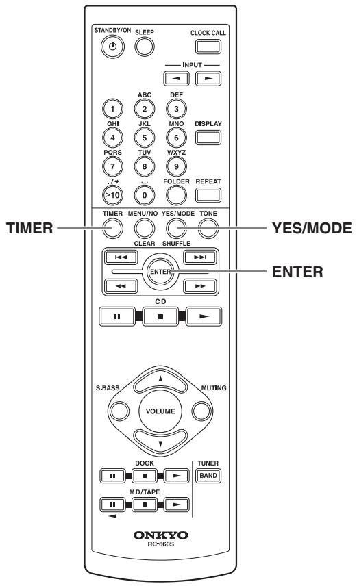 ONKYO CR-525 - Turning Off the AccuClock Function - 1