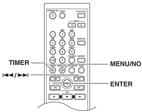 ONKYO CR-525 - Turning Timers On and Off - 1