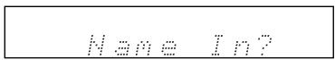 ONKYO CS-315 - Naming Presets - 3