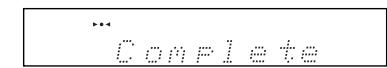 ONKYO CS-315 - To copy the preset, press [ENTER]. - 1