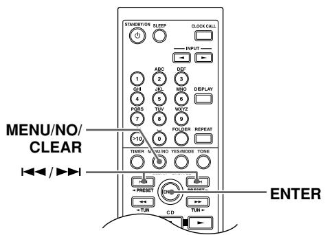 ONKYO CS-315 - Erasing Presets - 1