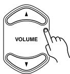 ONKYO CS-315 - Adjusting the Volume - 2